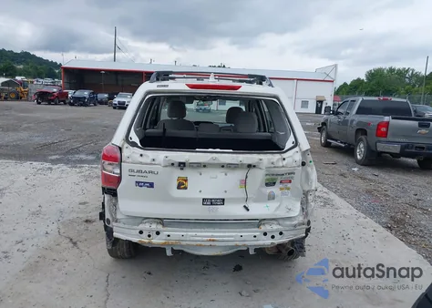 2016 Subaru Forester 2.5I из США, поврежденный, VIN JF2SJABC5GH515866